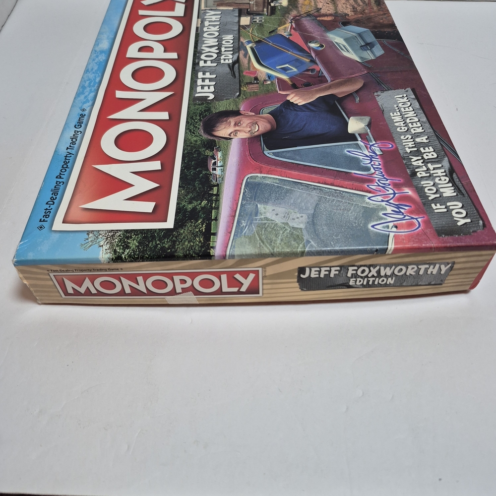 Monopoly Jeff Foxworthy Edition Board‎ Game Hasbro Parker Brothers - New - Picture 11 of 12